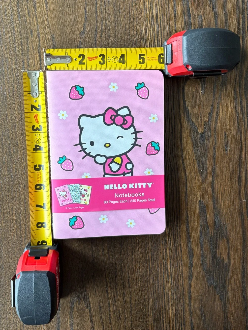 Sanrio Hello Kitty Notebooks (Set of 3)